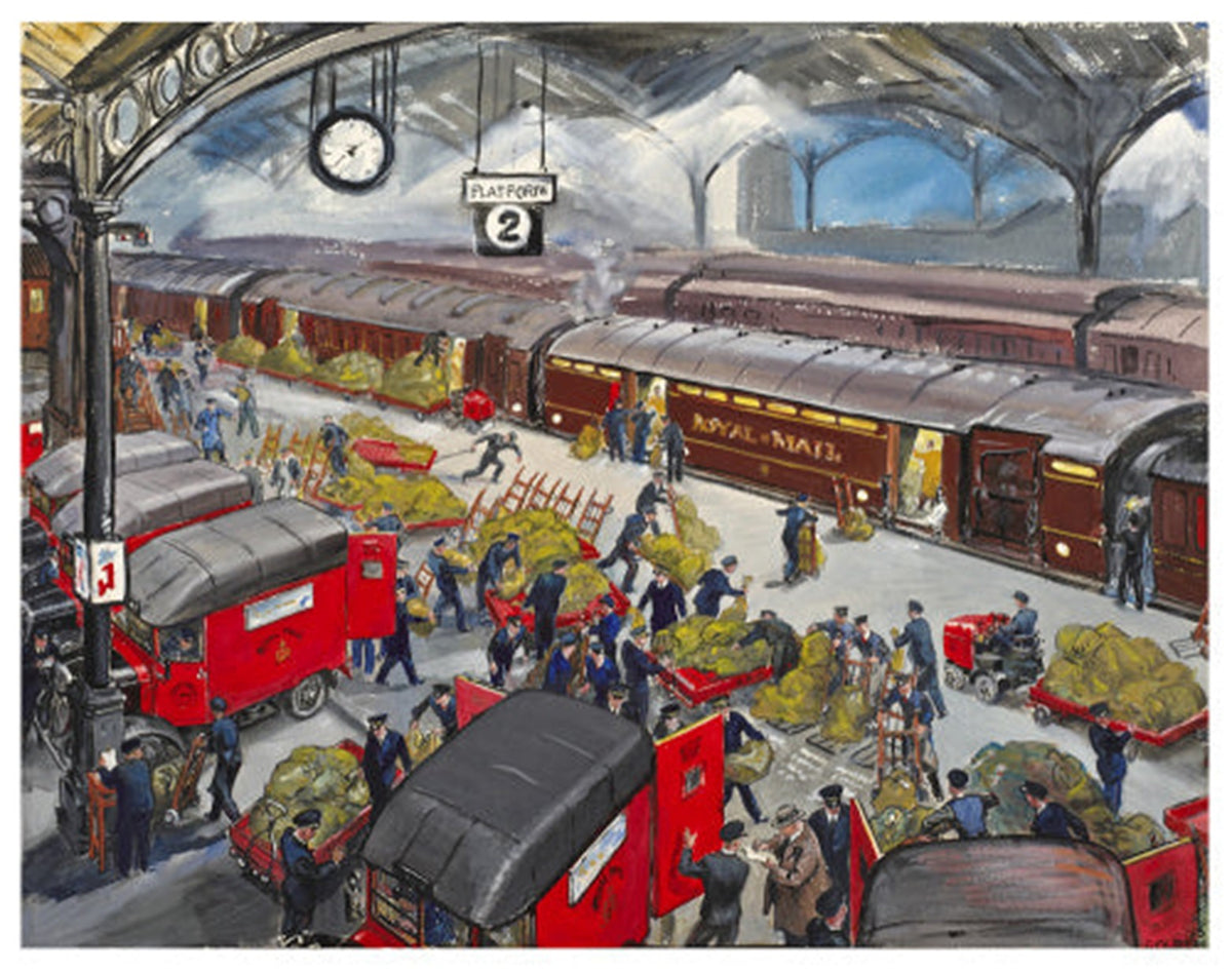 Euston Station Print