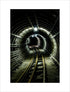 Bend in the Tracks (art print, small, unframed)