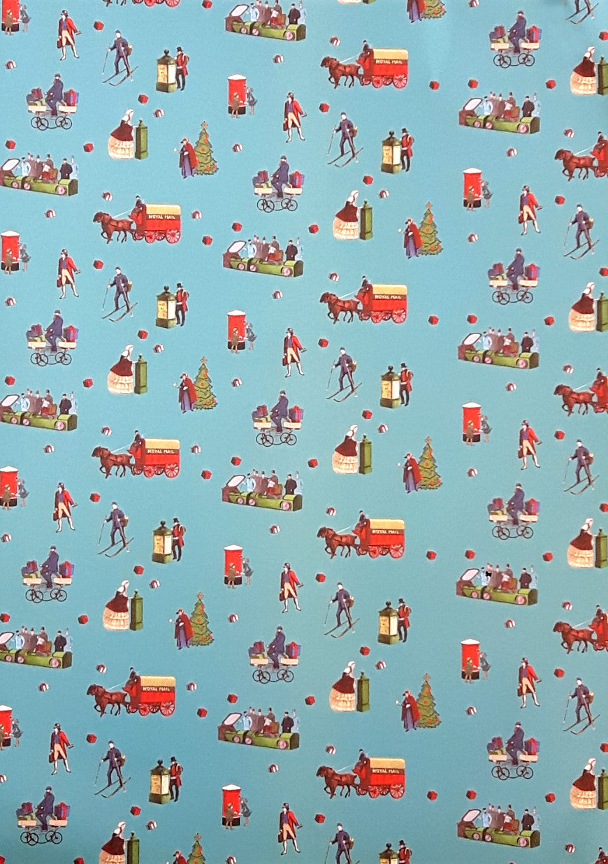 The Postal Museum Christmas Wrapping Paper
