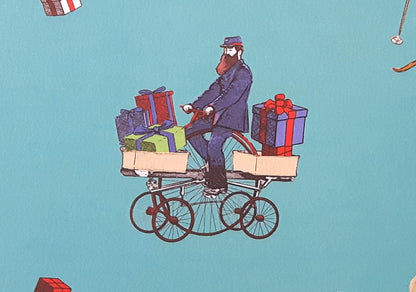 The Postal Museum Christmas Wrapping Paper