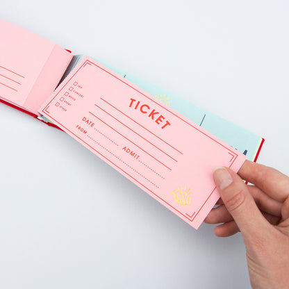 Write Your Own Tickets Book
