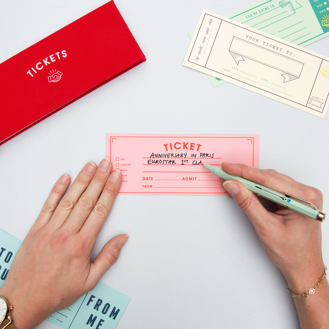 Write Your Own Tickets Book