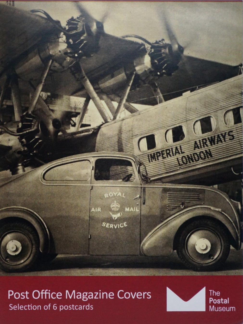 Post Office Magazine Covers Postcard Pack