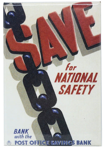 Save for National Safety Magnet