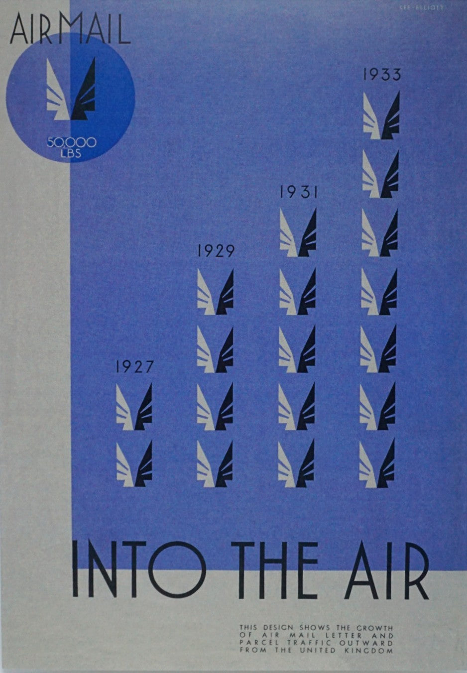 Into the Air Greetings Card