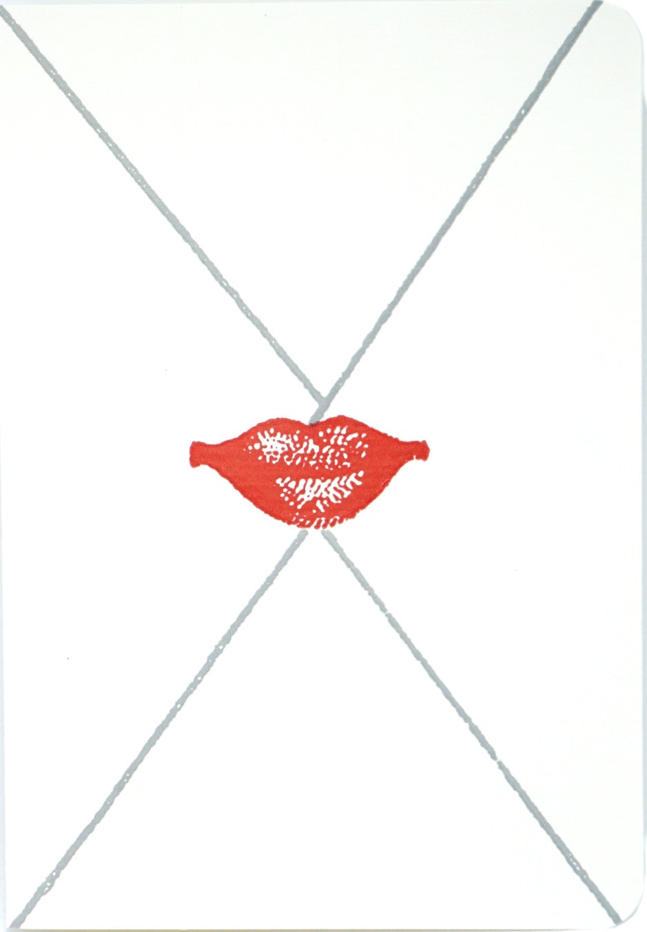 Sealed with a kiss Greetings Card