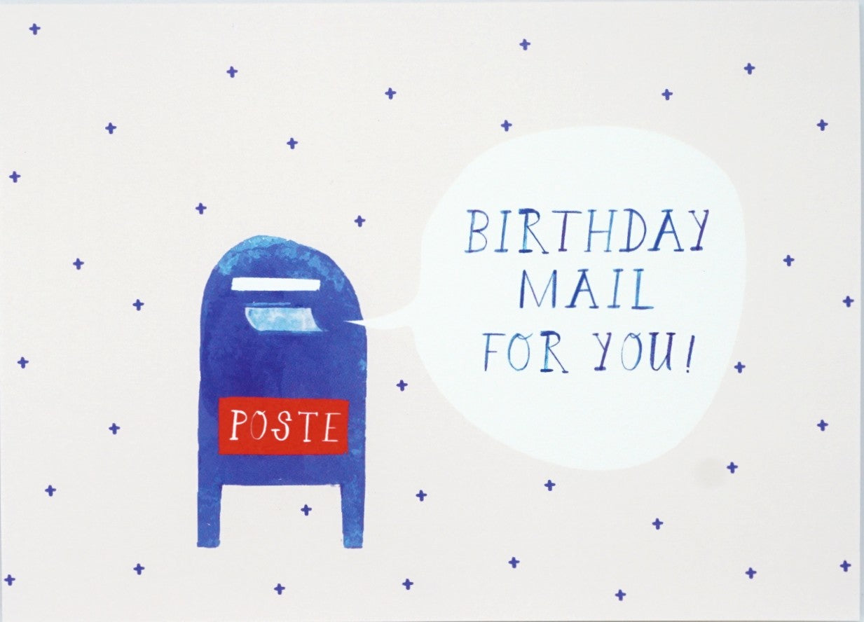 Mr Boddington Check the Mailbox Greetings Card