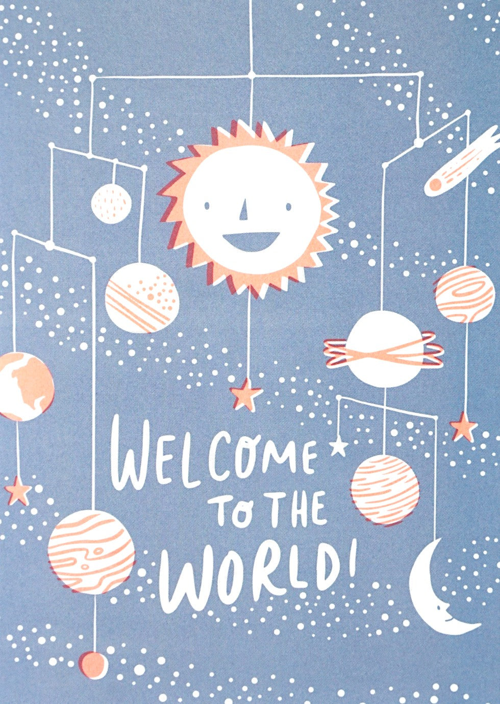 New Baby- Welcome to the World! Greetings Card