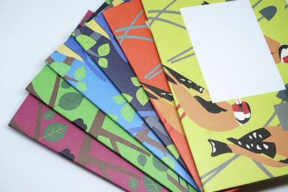 Dawn Chorus Pigeon Origami Envelopes
