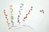 Rainbow Stamps Writing Set