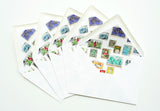 Rainbow Stamps Writing Set
