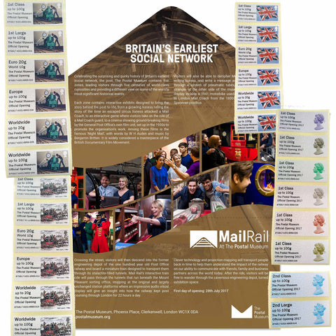 The Postal Museum Launch Presentation Pack - all designs