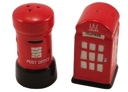 Postbox and Phone Box Salt and Pepper shakers