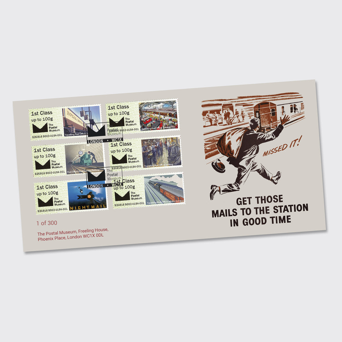 Mail by Rail First Day Cover