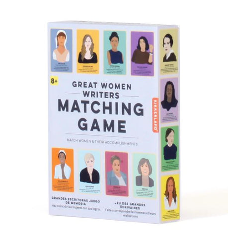 Great Women Writers Memory Game