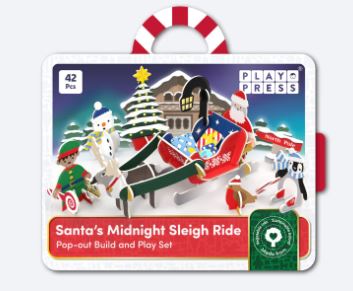 Santa Sleigh Eco Playset