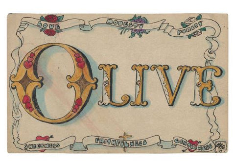 Olive Postcard