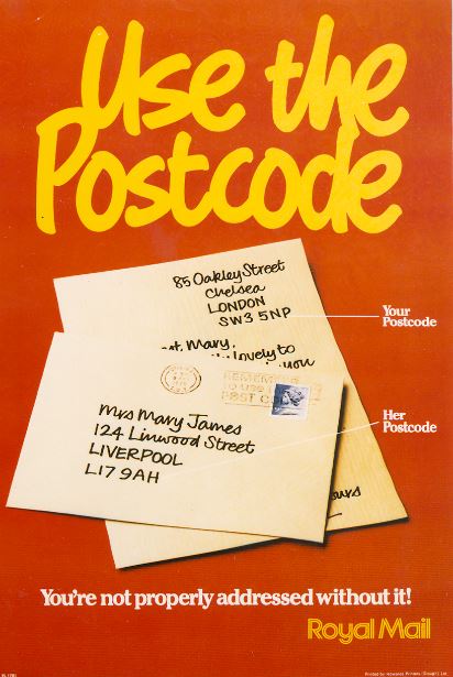 Use the Postcode Postcard